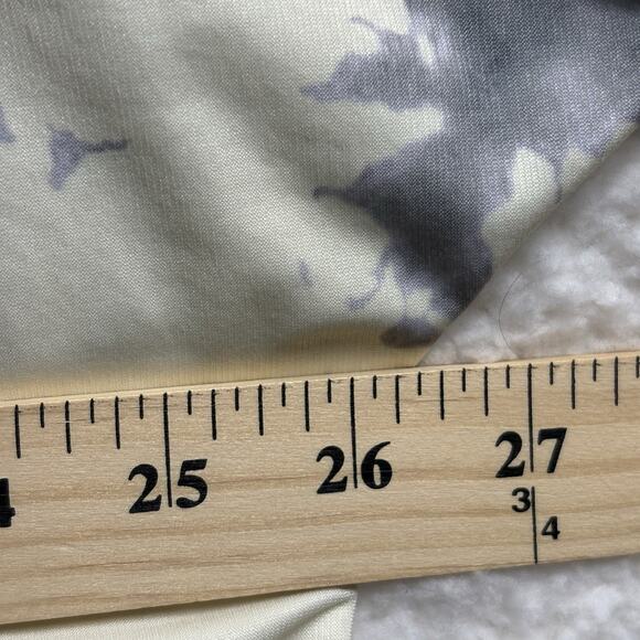 Beyond This Plane Top Women Size 4X Gray Long Sleeve Tie Dye Tunic Oversized - Picture 6 of 7